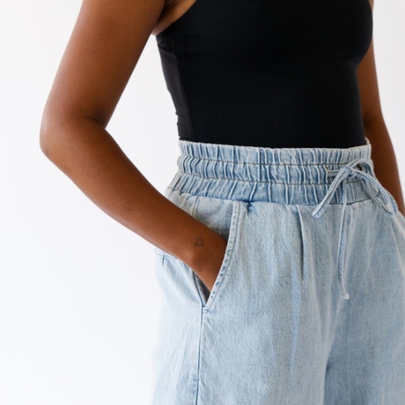 LONGWAY CALIFORNIA Winnie Jean - Large / Bleached Indigo / Regular Length - Picture 2 of 7